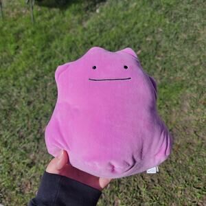 Pokemon WCT Wicked Cool Toys Ditto Plush Pink Stuffed Animal 2018 Soft